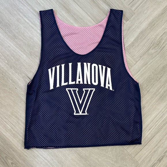 Villanova Reversible Mesh Pinnie Tank Top - Picture 1 of 2